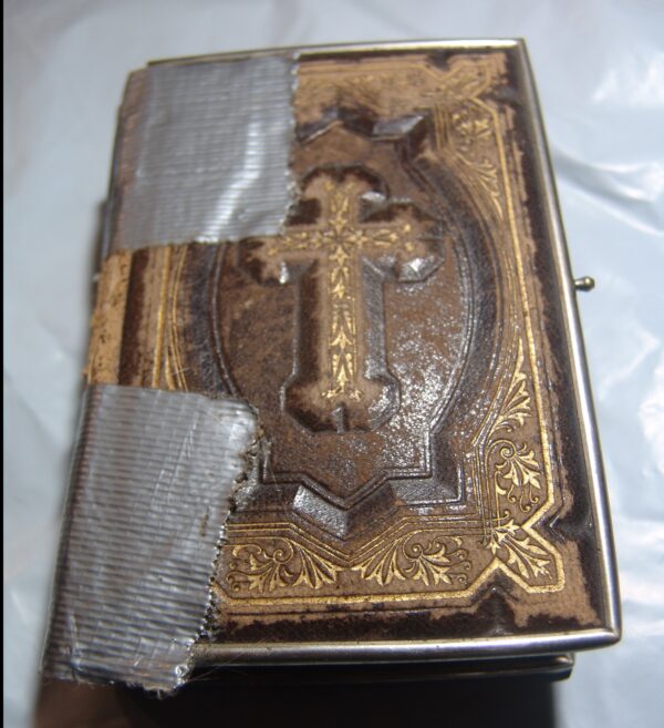 Powerful Antique 1874 Blessed Priest Used Prayer Manual