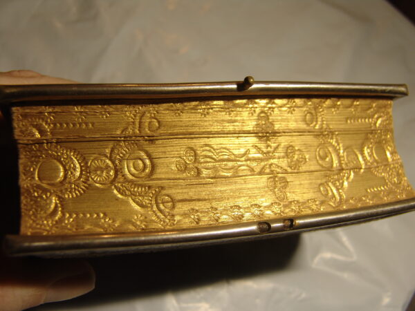 Powerful Antique 1874 Blessed Priest Used Prayer Manual - Image 2