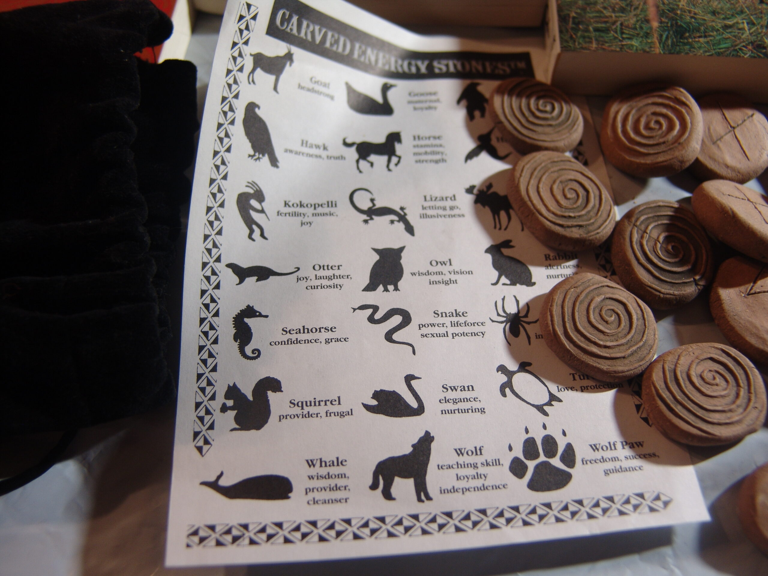 Powerful Blessed Handmade Terracotta Runes Professional Kit + 4 Books - Image 3